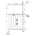 Gaggenau BMP224-100 200 系列 60厘米 21公升 嵌入式微波爐 (右門鉸) (碳黑色)